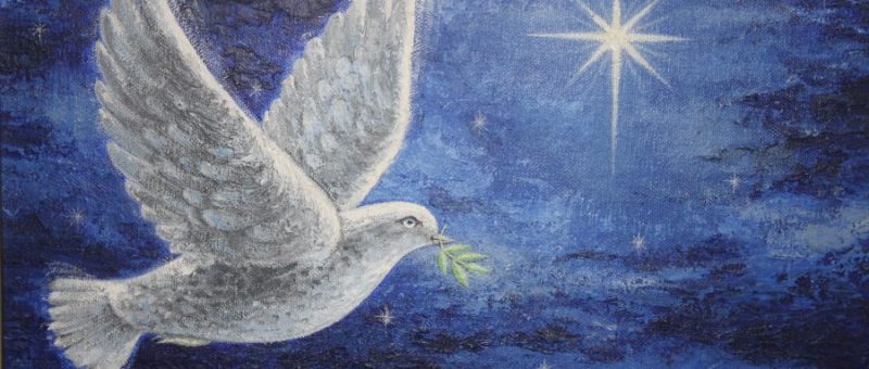 Dove of Peace painting